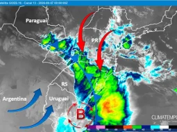 Irmãos Brant - Ciclone começa a se formar nesta quinta, ganha força na sexta e derruba temperaturas